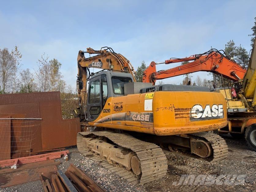 CASE CX210 Rupsgraafmachines