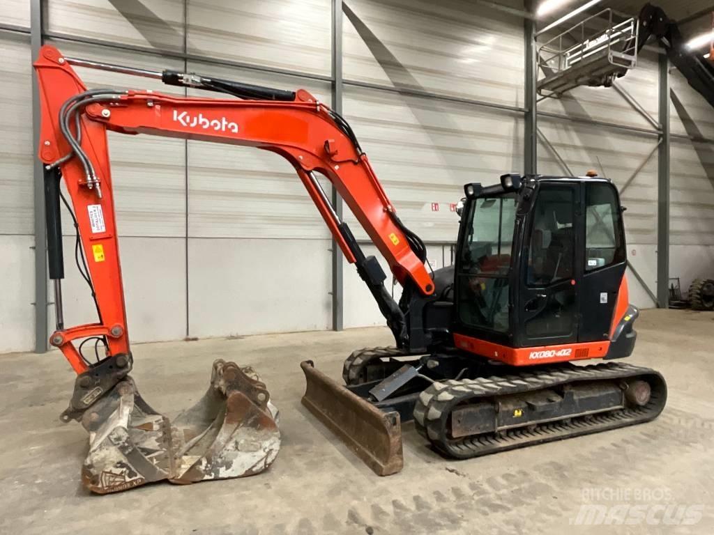 Kubota KX 080-4 A 2 Midigraafmachines 7t - 12t