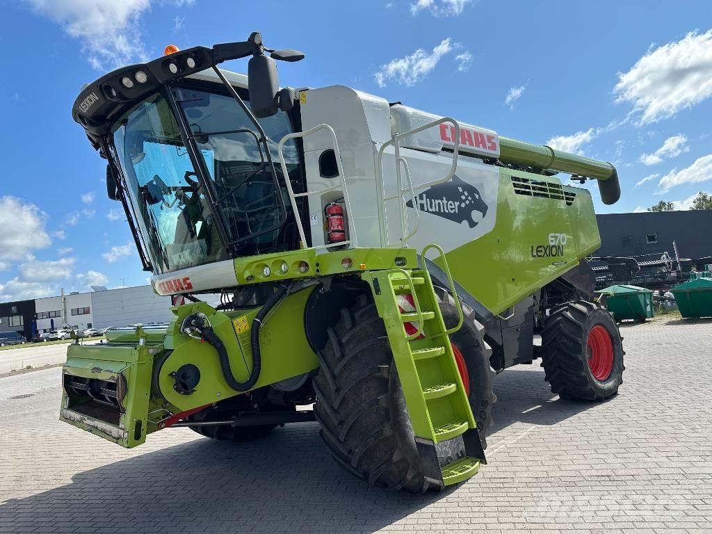 CLAAS Lexion 670 Maaidorsmachines