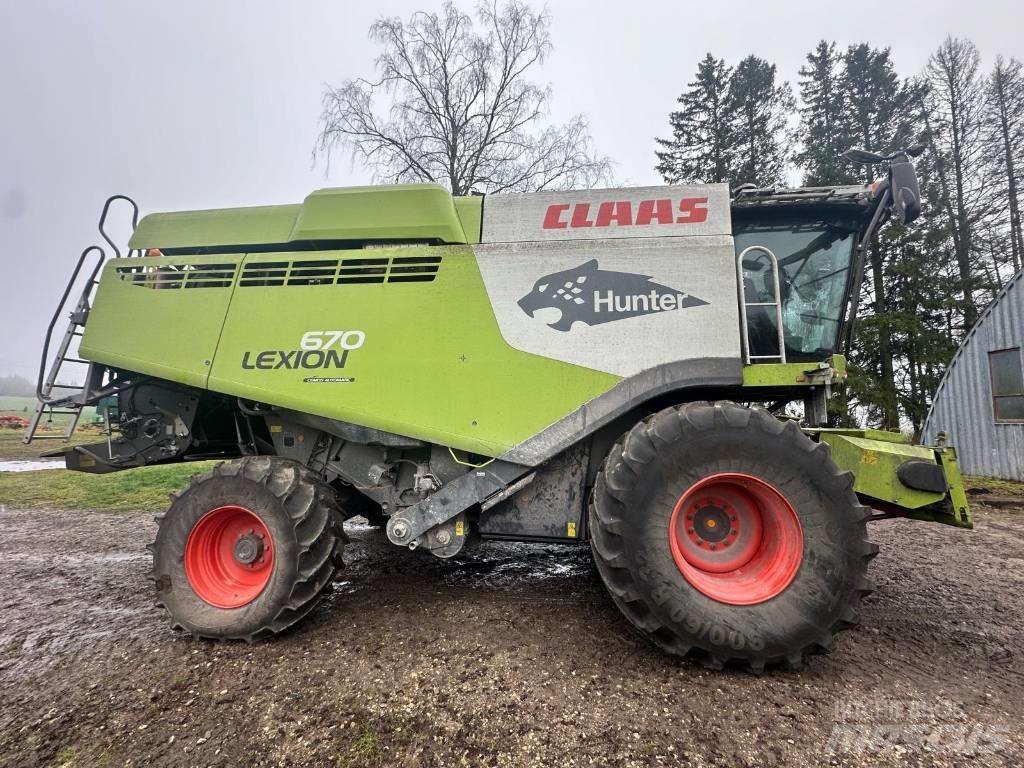 CLAAS Lexion 670 Maaidorsmachines