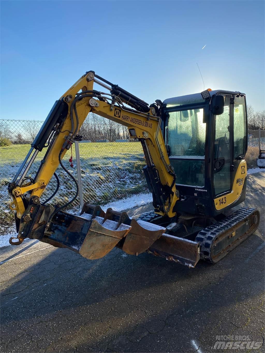Yanmar SV22 Minigraafmachines < 7t
