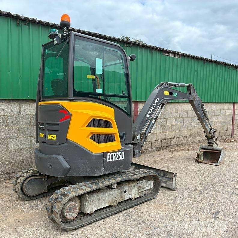 Volvo ECR25D Minigraafmachines < 7t