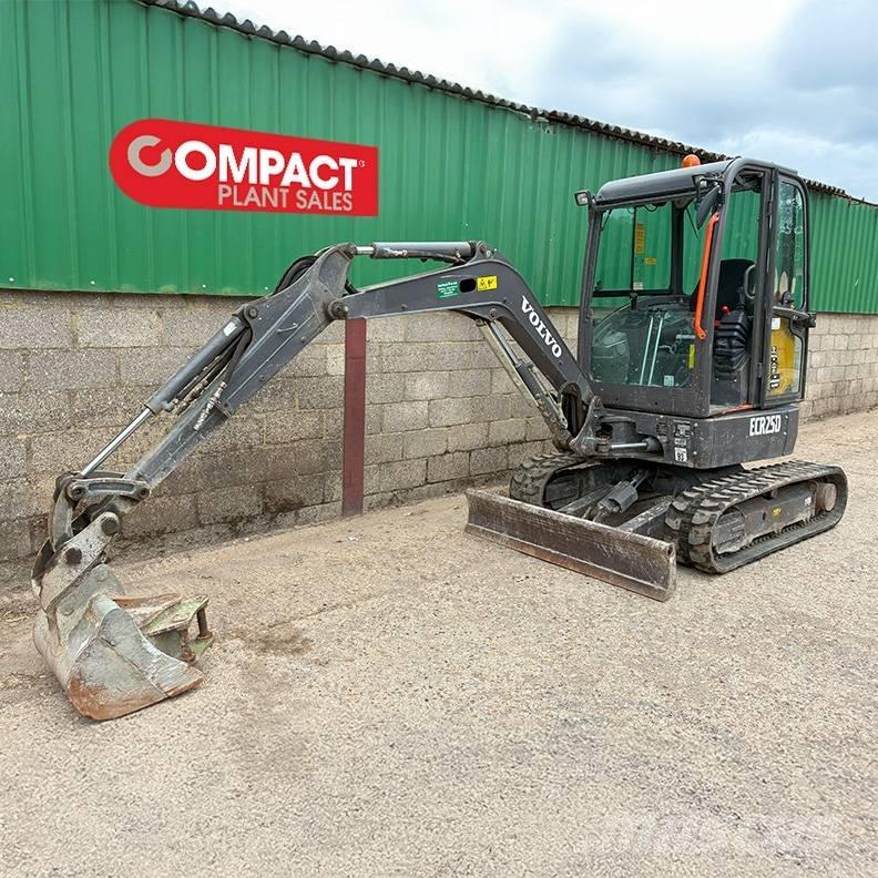 Volvo ECR25D Minigraafmachines < 7t