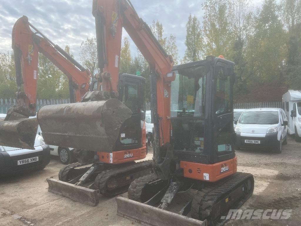 Hitachi Zx26-6 CLR Minigraafmachines < 7t