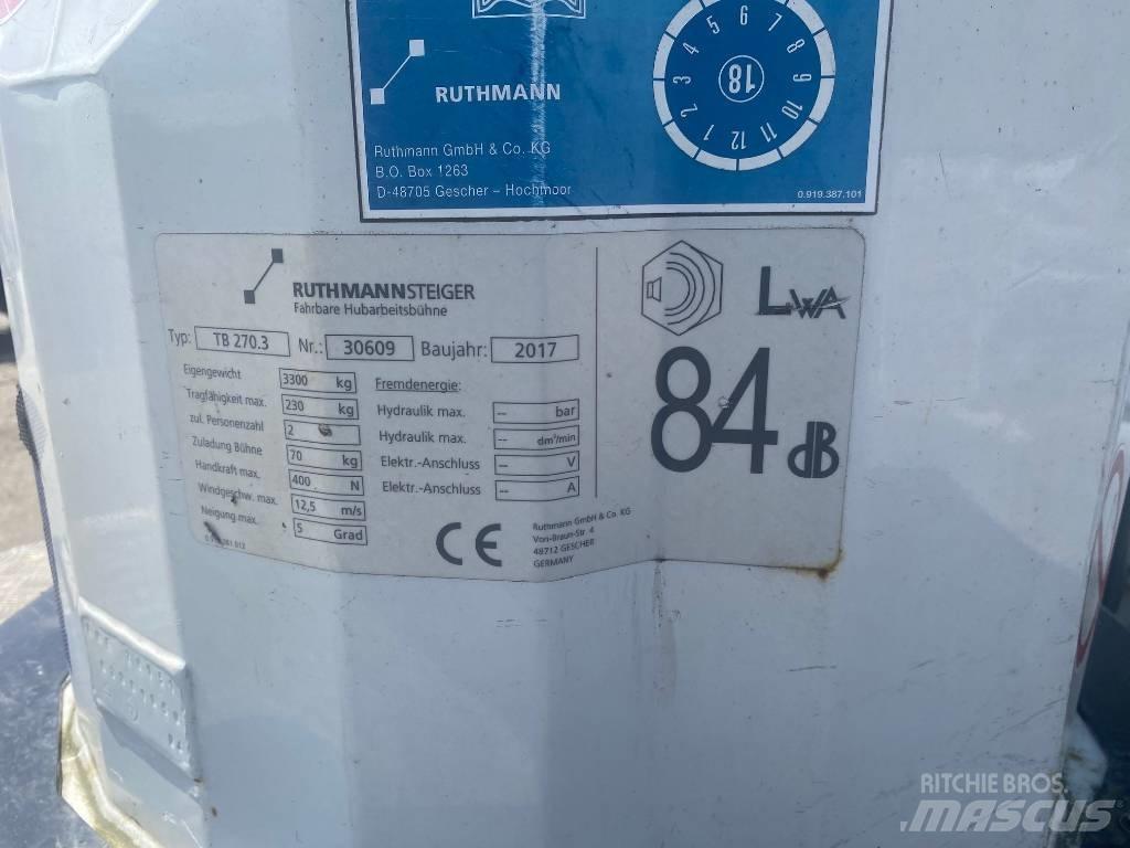 Ruthmann TB270.3 Auto hoogwerkers