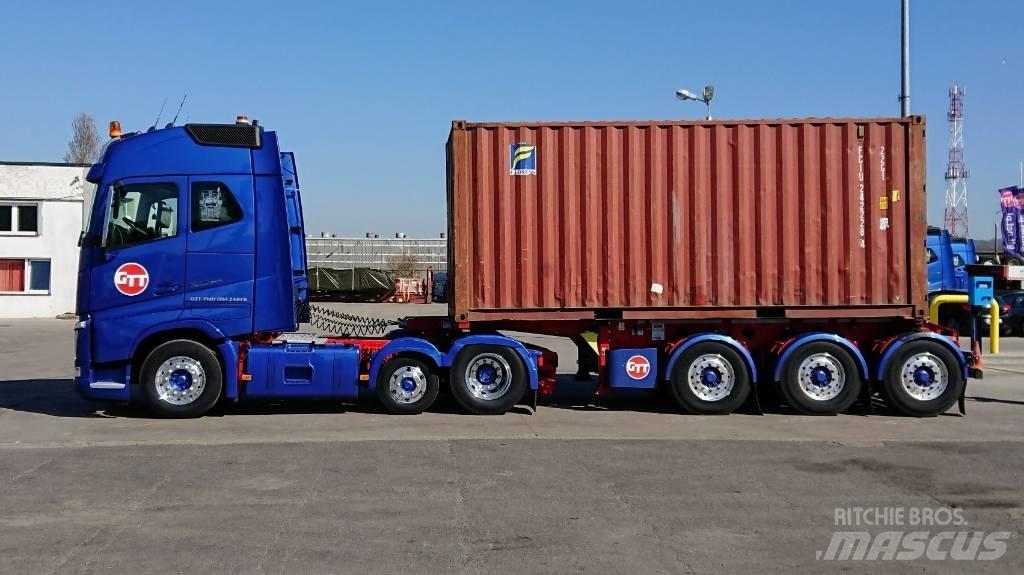 Fliegl SDS 380 Portaalsysteem aanhanger