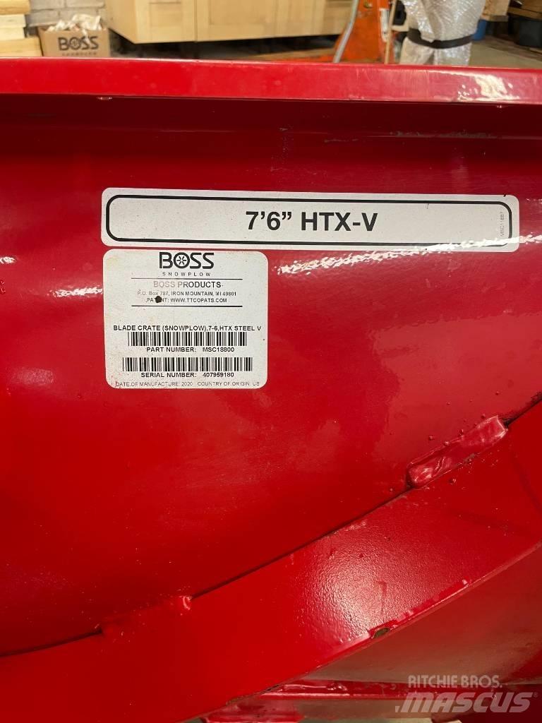 Boss 7'6'' HTX-V Sneeuwschuivers en -ploegen