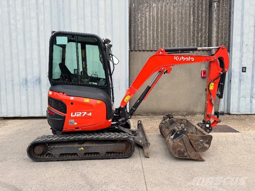 Kubota U 27 Minigraafmachines < 7t