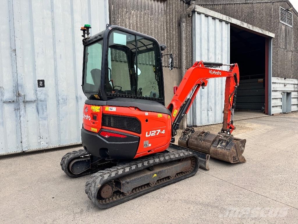 Kubota U 27 Minigraafmachines < 7t