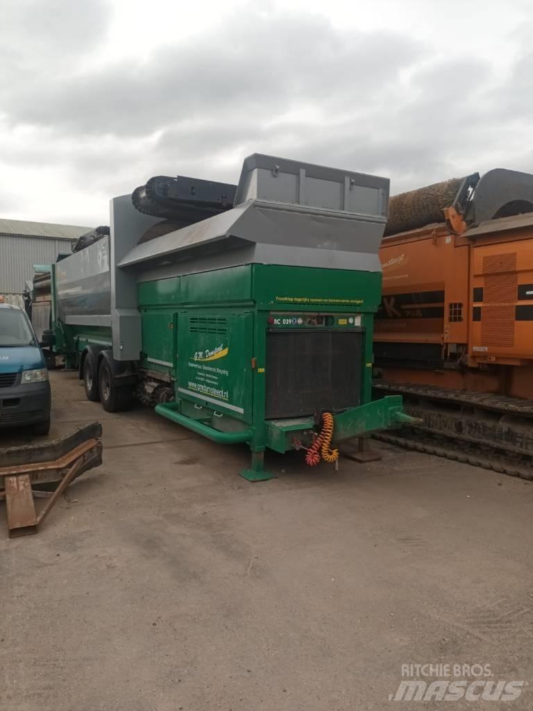 Komptech Cribus 3800 Mobiele zeefinstallaties