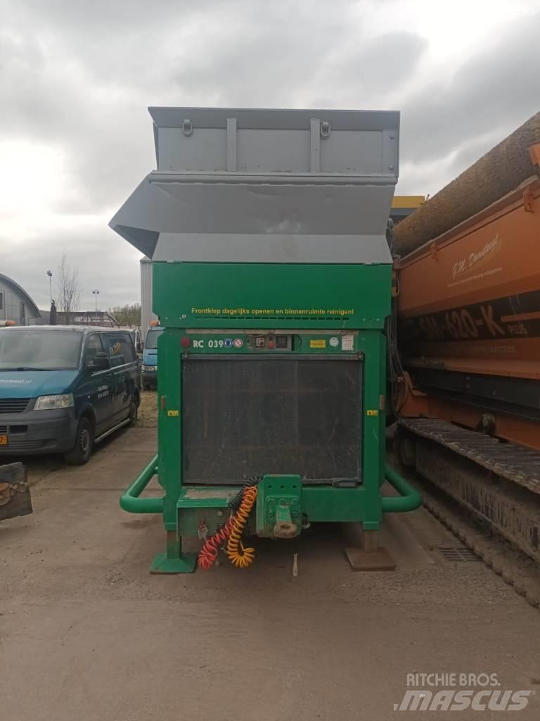 Komptech Cribus 3800 Mobiele zeefinstallaties