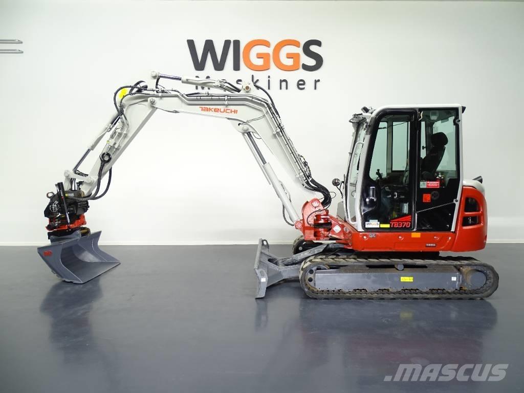 Kubota TB370 Minigraafmachines < 7t