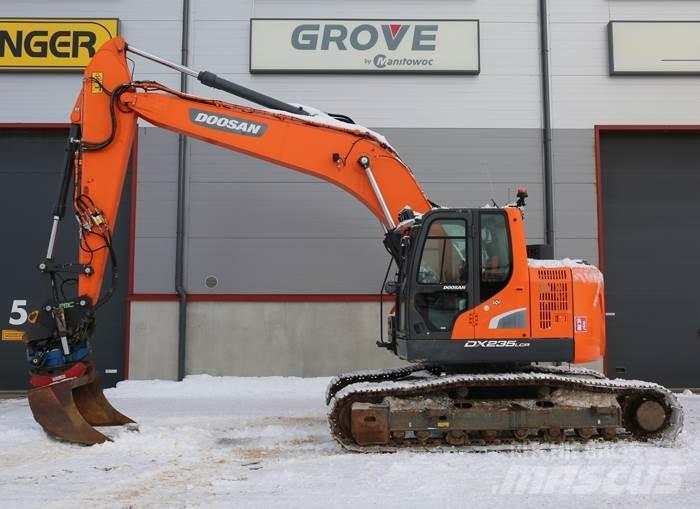 Doosan DX235LCR-5 Rupsgraafmachines