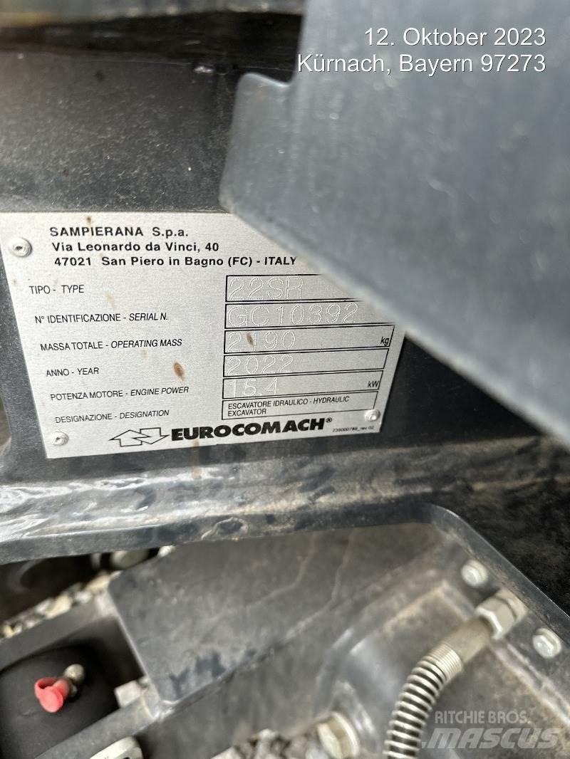 Eurocomach 22SR Minigraafmachines < 7t