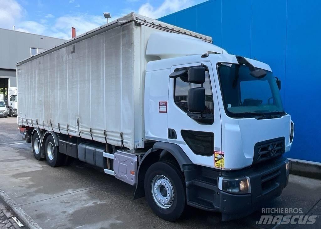 Renault C 380 Schuifzeilopbouw