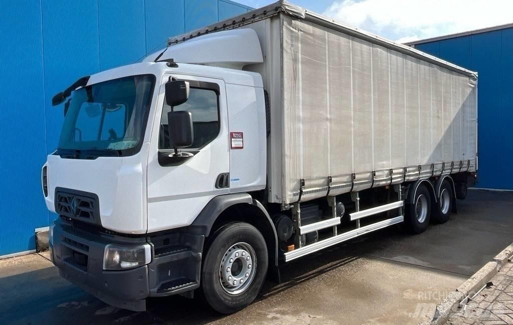 Renault C 380 Schuifzeilopbouw