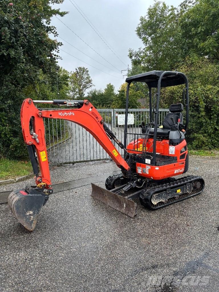 Kubota U 17-3 Minigraafmachines < 7t