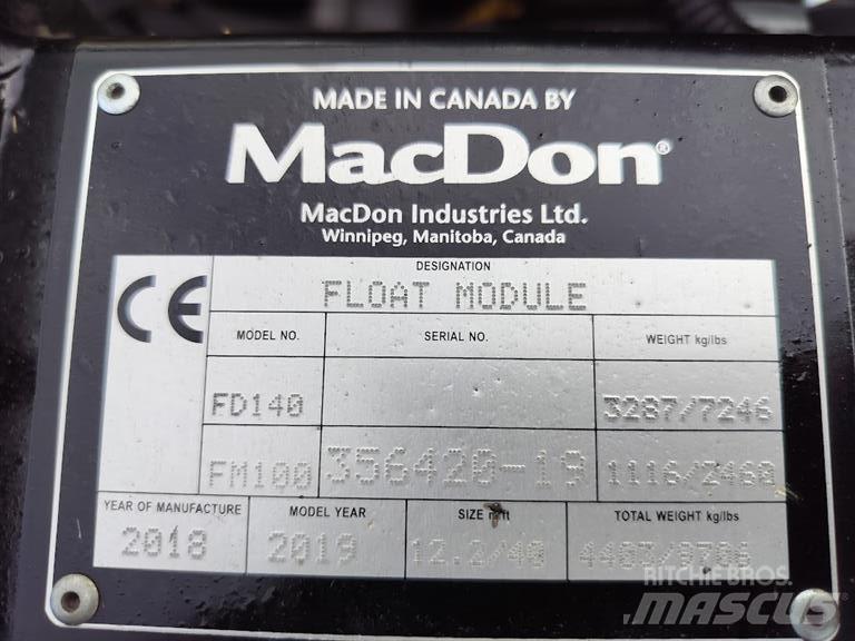 MacDon FD 140 Accessoires voor maaidorsmachines