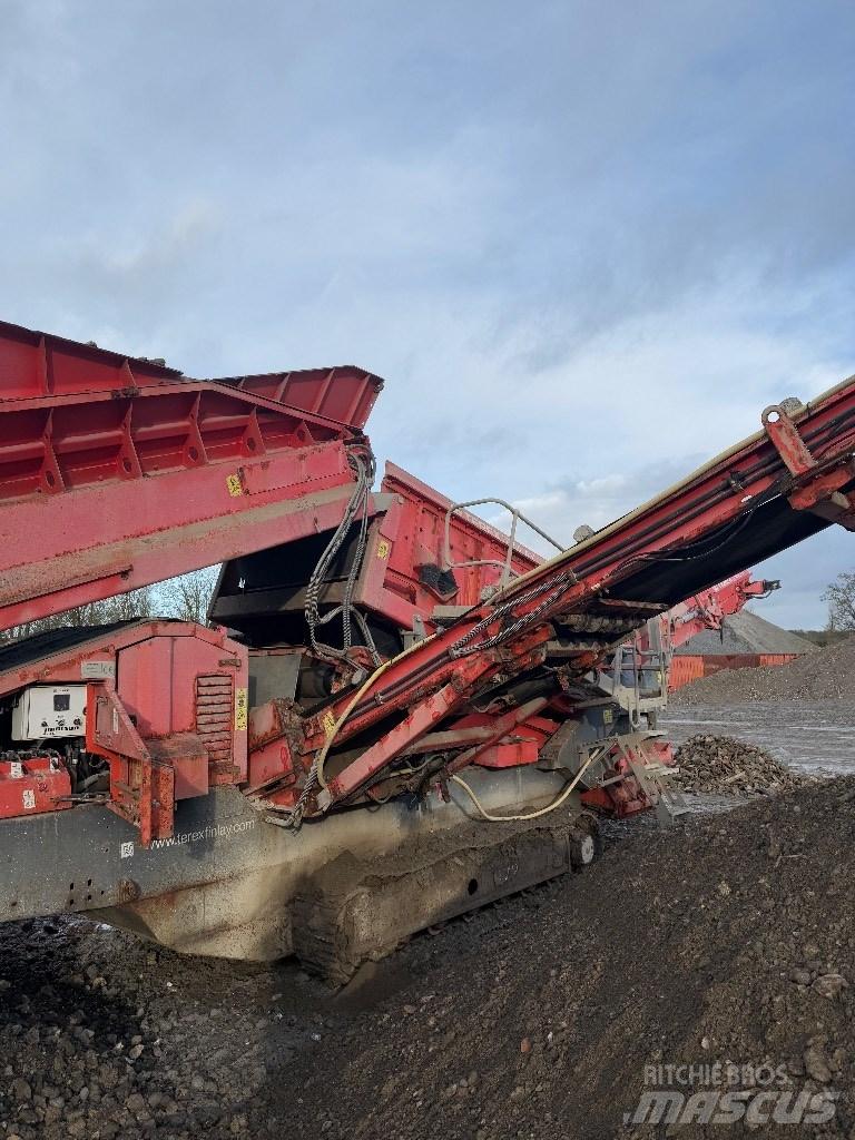 Terex Finlay 873 Zeefinstallatie