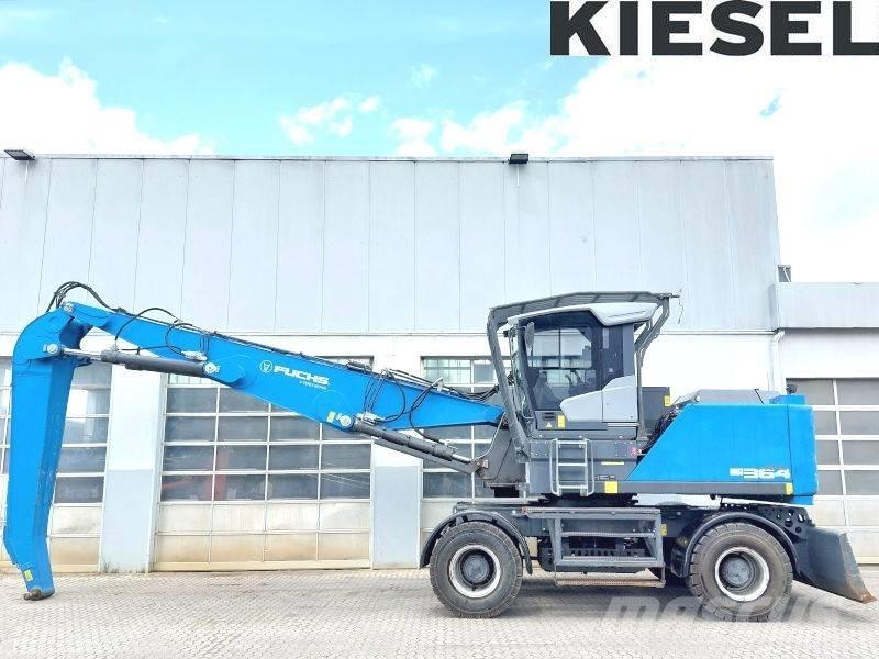 Fuchs MHL 364 F Graafmachines voor de bosbouw