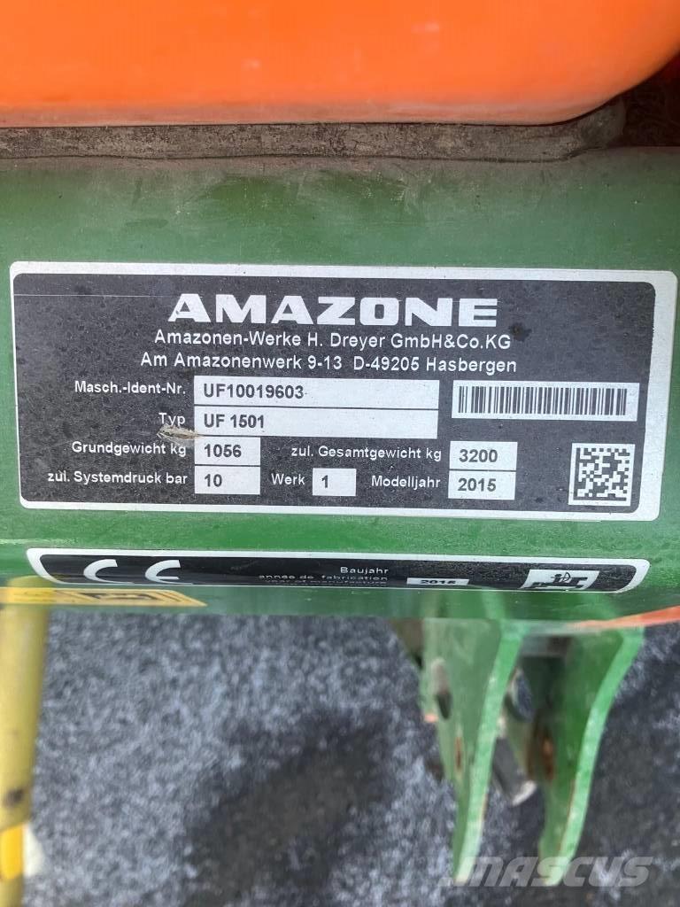 Amazone UF 1501 Gedragen spuitmachines