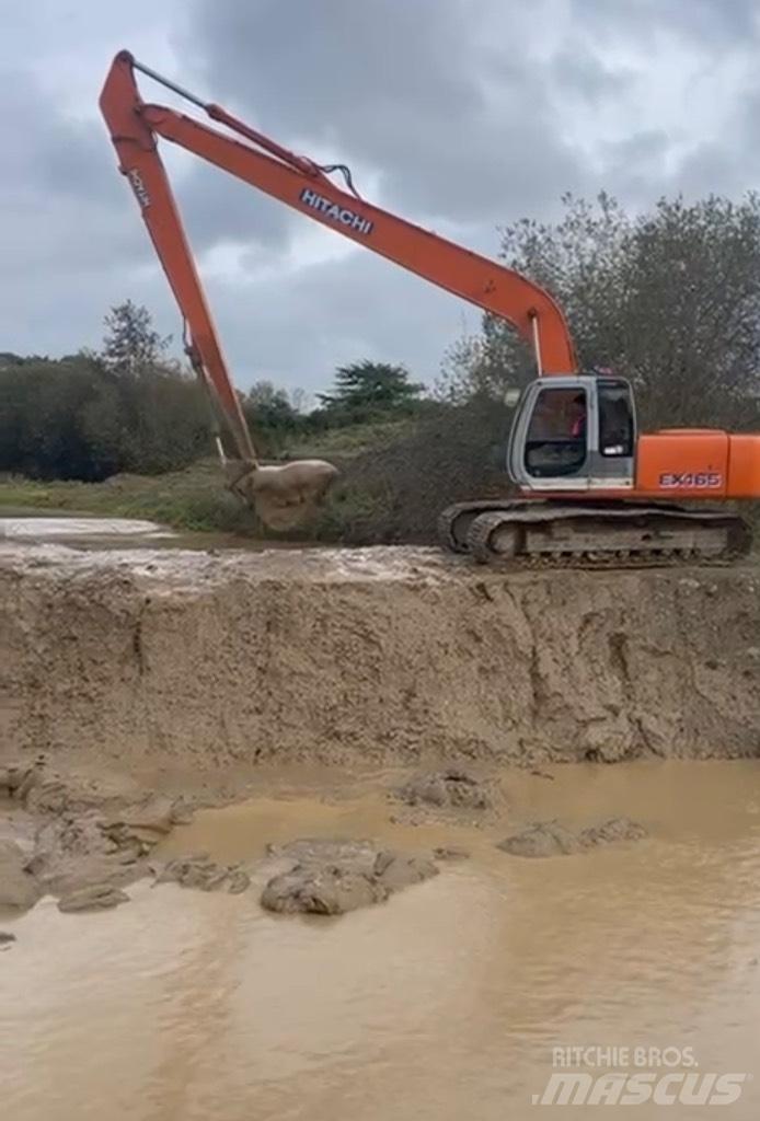 Hitachi EX 165 L Rupsgraafmachines