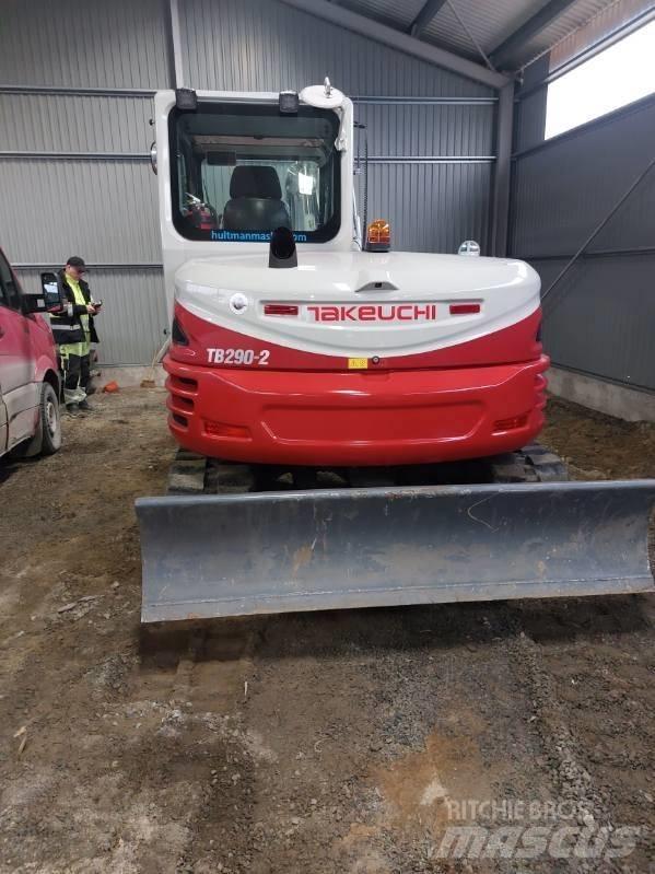 Takeuchi TB290 Midigraafmachines 7t - 12t