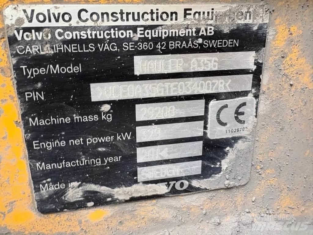 Volvo HAULER A35G Knik dumptrucks