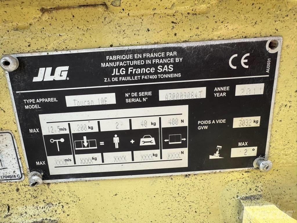 JLG Toucan 10 E Personenliften en invalideliften