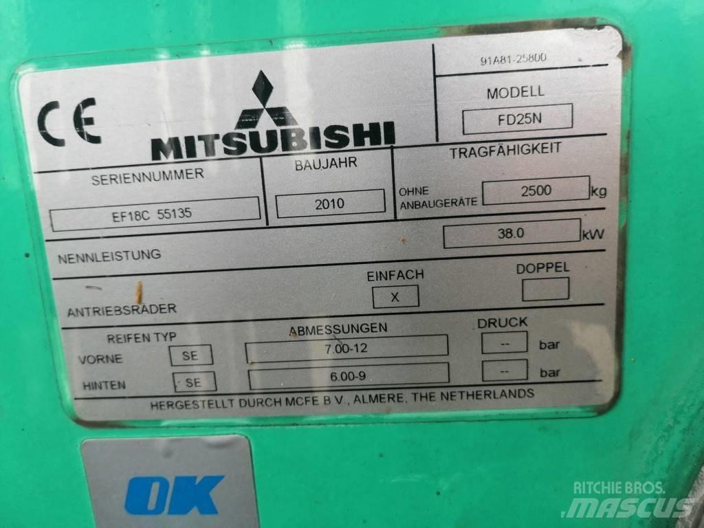 Mitsubishi FD25N Diesel heftrucks