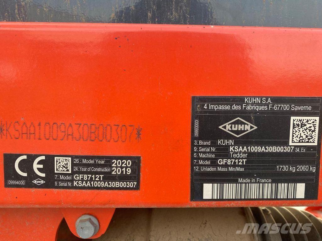Kuhn GF8712T Schudders