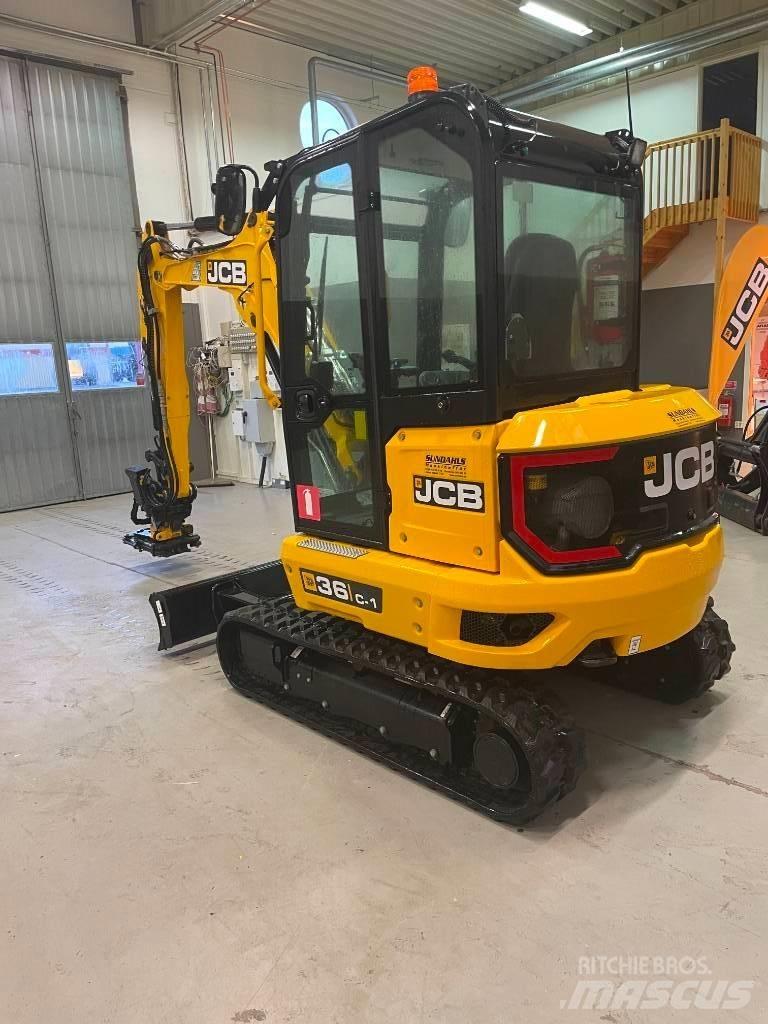 JCB 36 C-1 Minigraafmachines < 7t