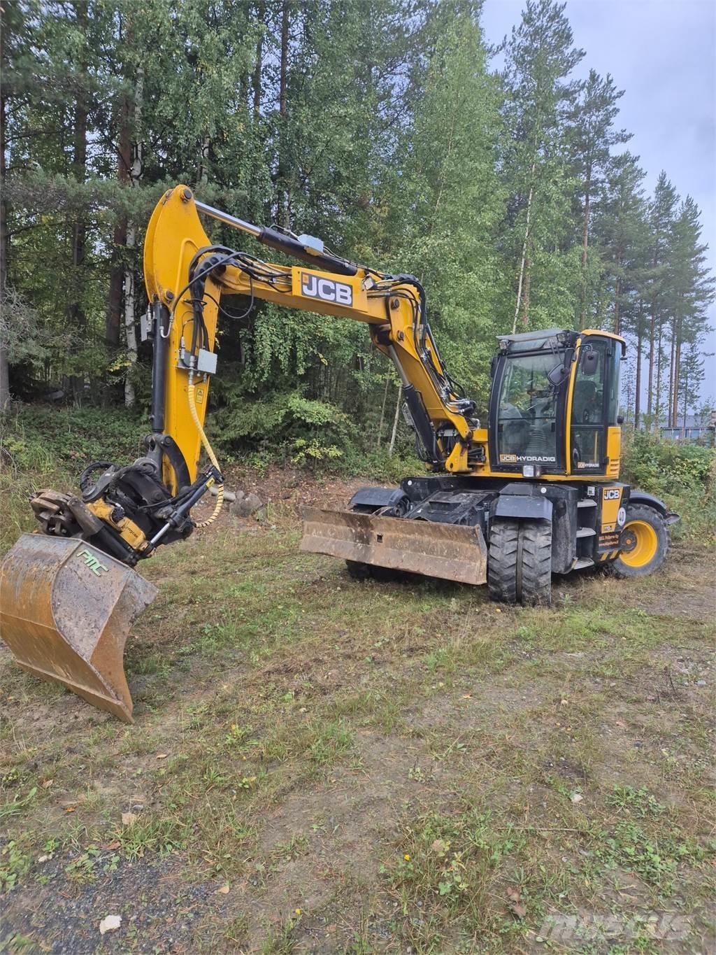 JCB 110W Hydradig Wielgraafmachines