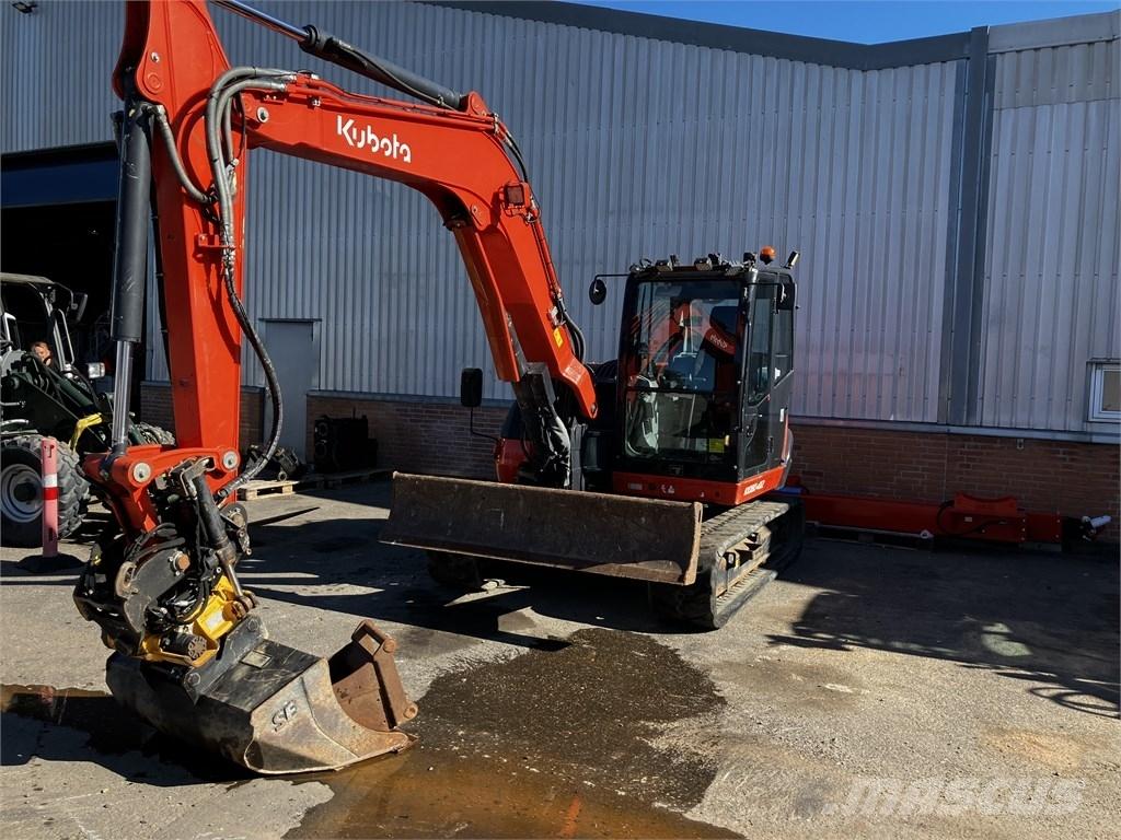 Kubota KX 080-4 A2 Midigraafmachines 7t - 12t