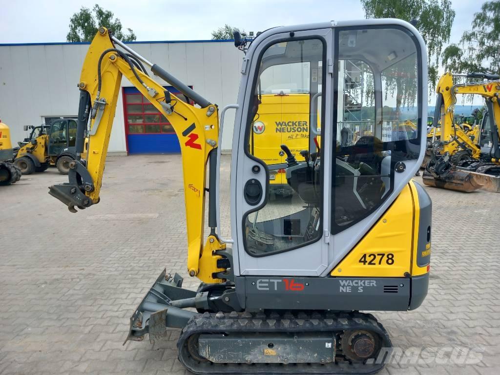 Wacker Neuson ET16 Rupsgraafmachines