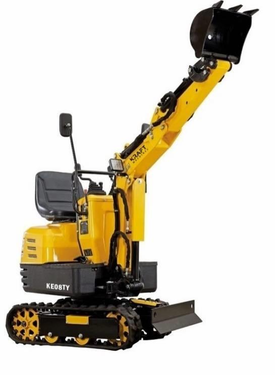 Kraft KE08TY Minigraafmachines < 7t