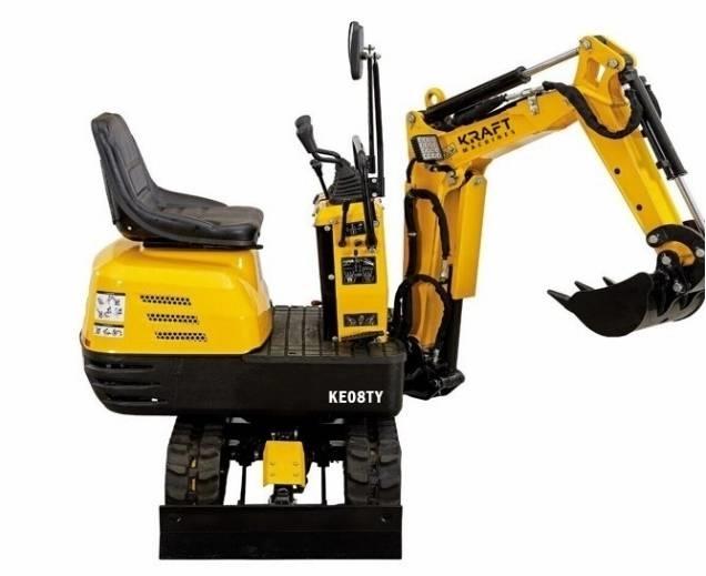 Kraft KE08TY Minigraafmachines < 7t