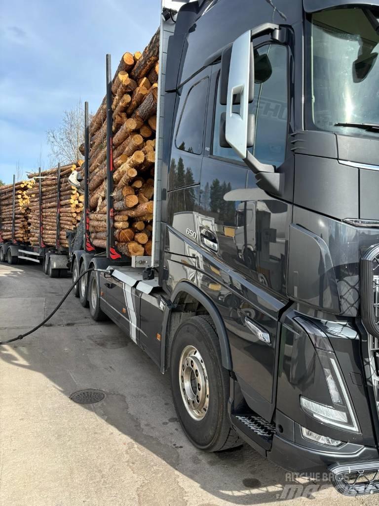 Volvo FH16 650 Hout-Bakwagens