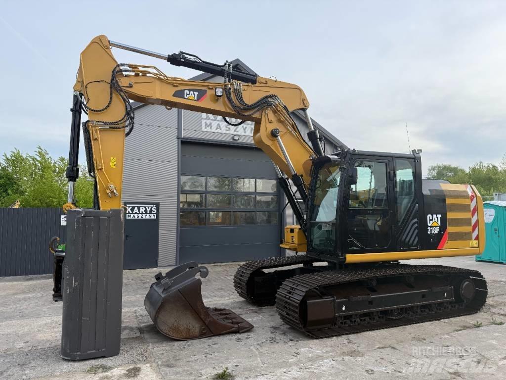 CAT 318 Rupsgraafmachines