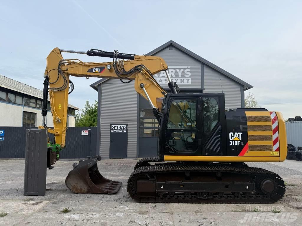 CAT 318 Rupsgraafmachines