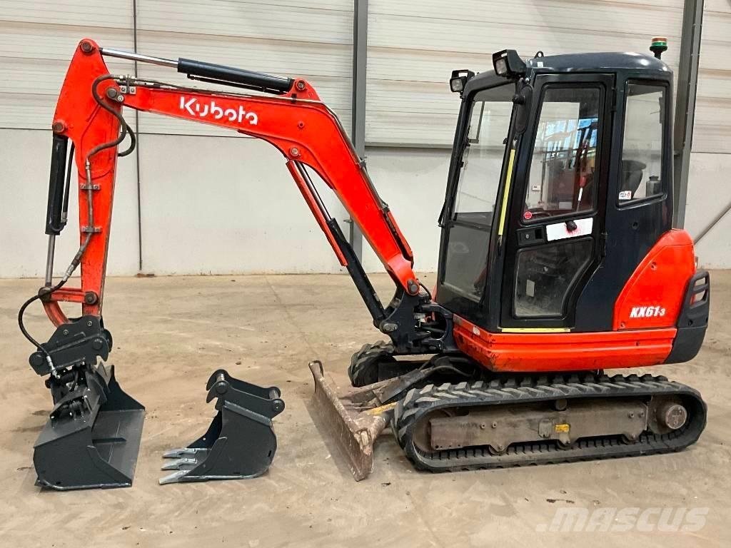 Kubota KX 61-3 Minigraafmachines < 7t