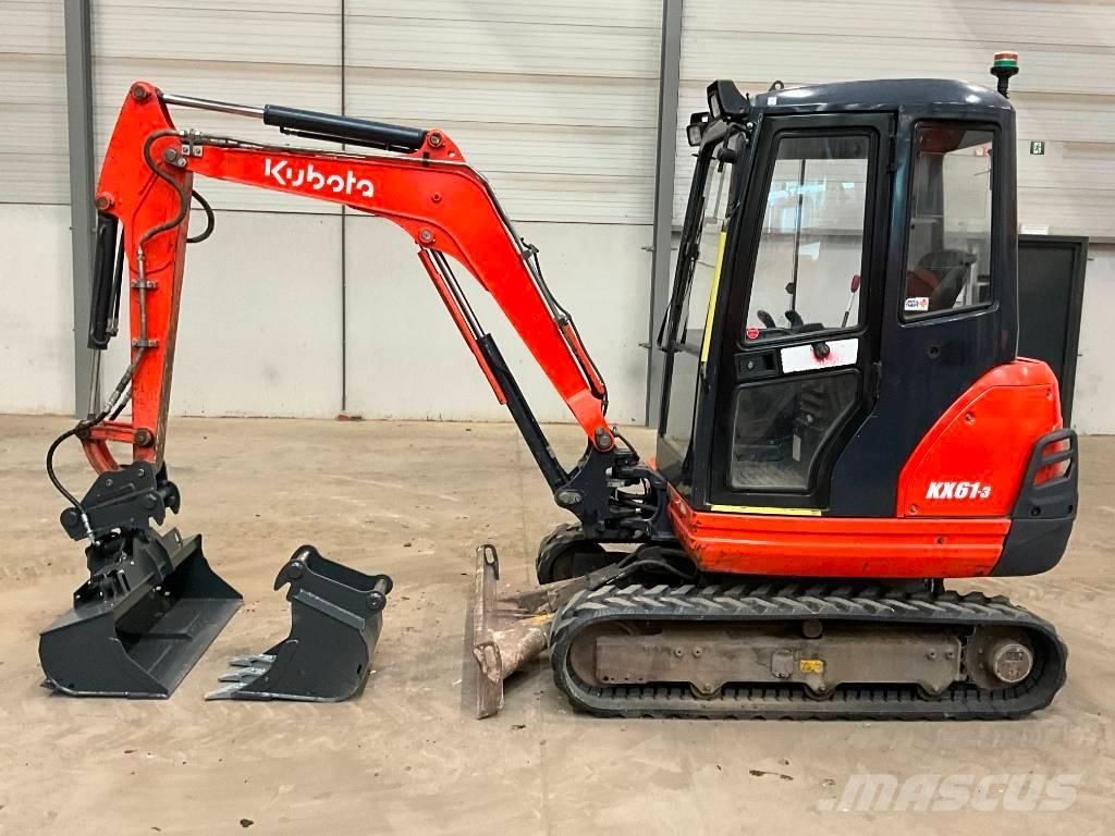 Kubota KX 61-3 Minigraafmachines < 7t