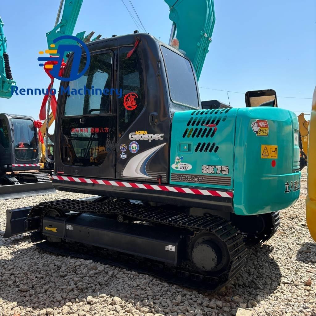 Kobelco SK75 Rupsgraafmachines