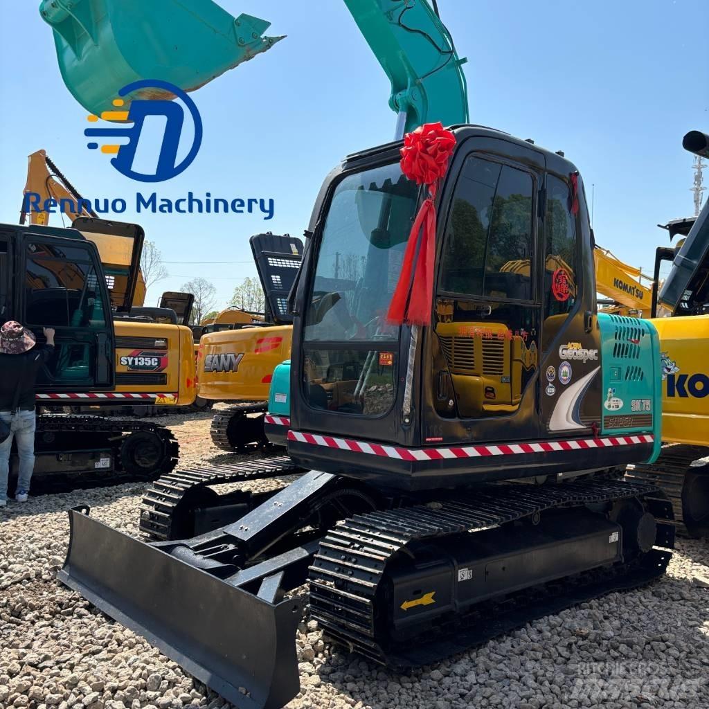 Kobelco SK75 Rupsgraafmachines