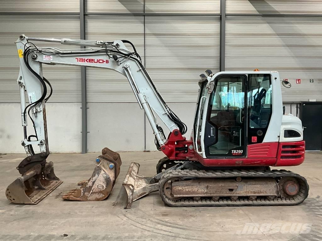 Takeuchi TB 290 Midigraafmachines 7t - 12t