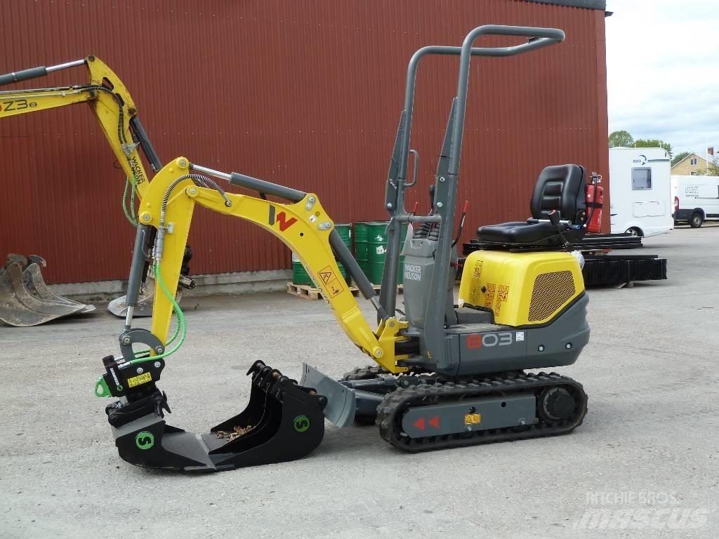 Wacker Neuson 803 Minigraafmachines < 7t