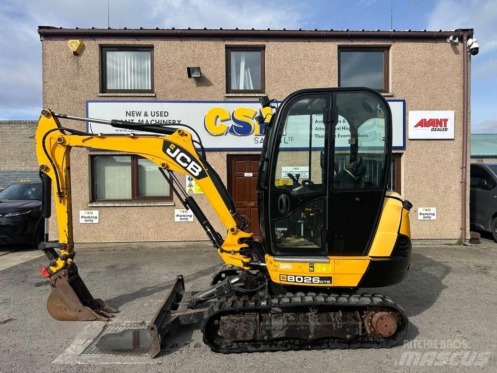 JCB 8026 CTS Minigraafmachines < 7t