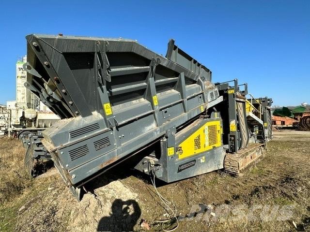 Rubble Master HS5000 Mobiele zeefinstallaties