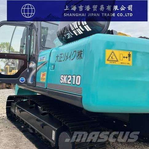 Kobelco SK 210 Rupsgraafmachines