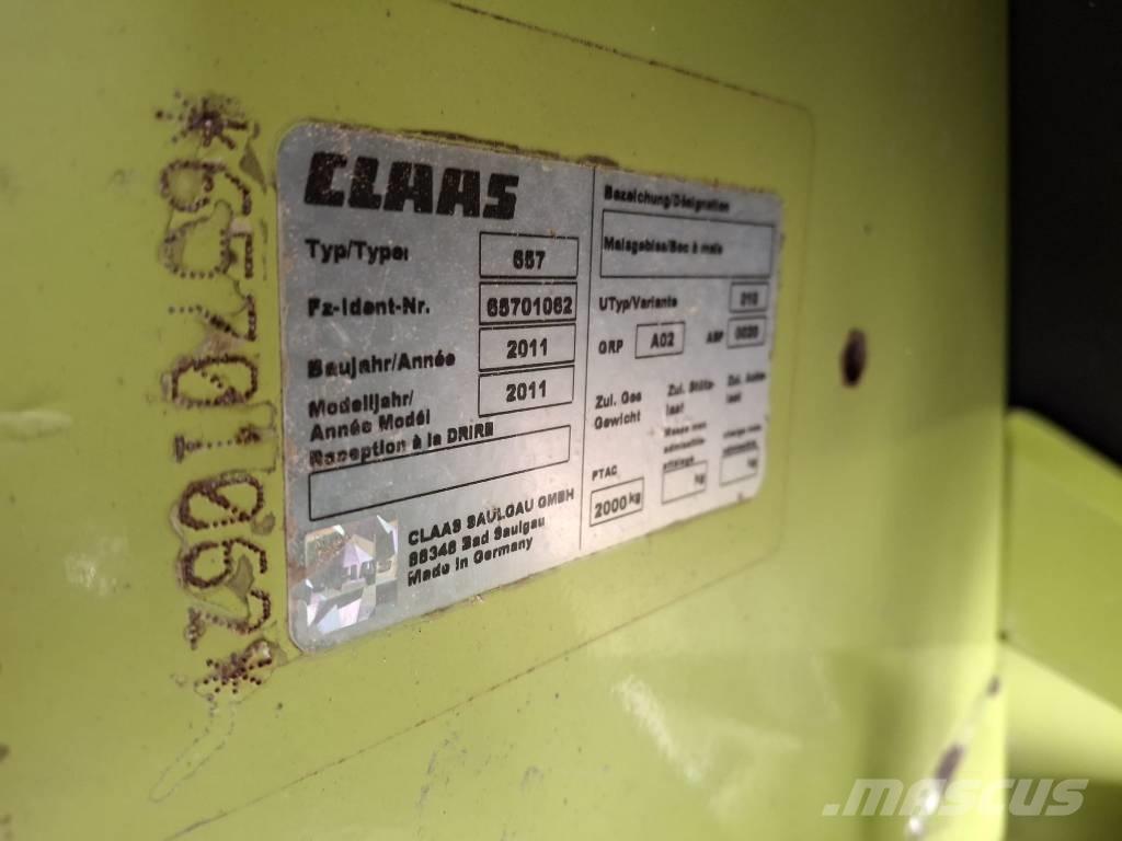 CLAAS Orbis 450 Hooi en voedermachine accessoires